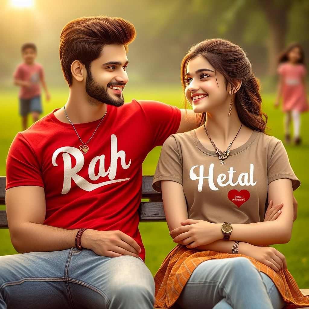 couple name ai image 