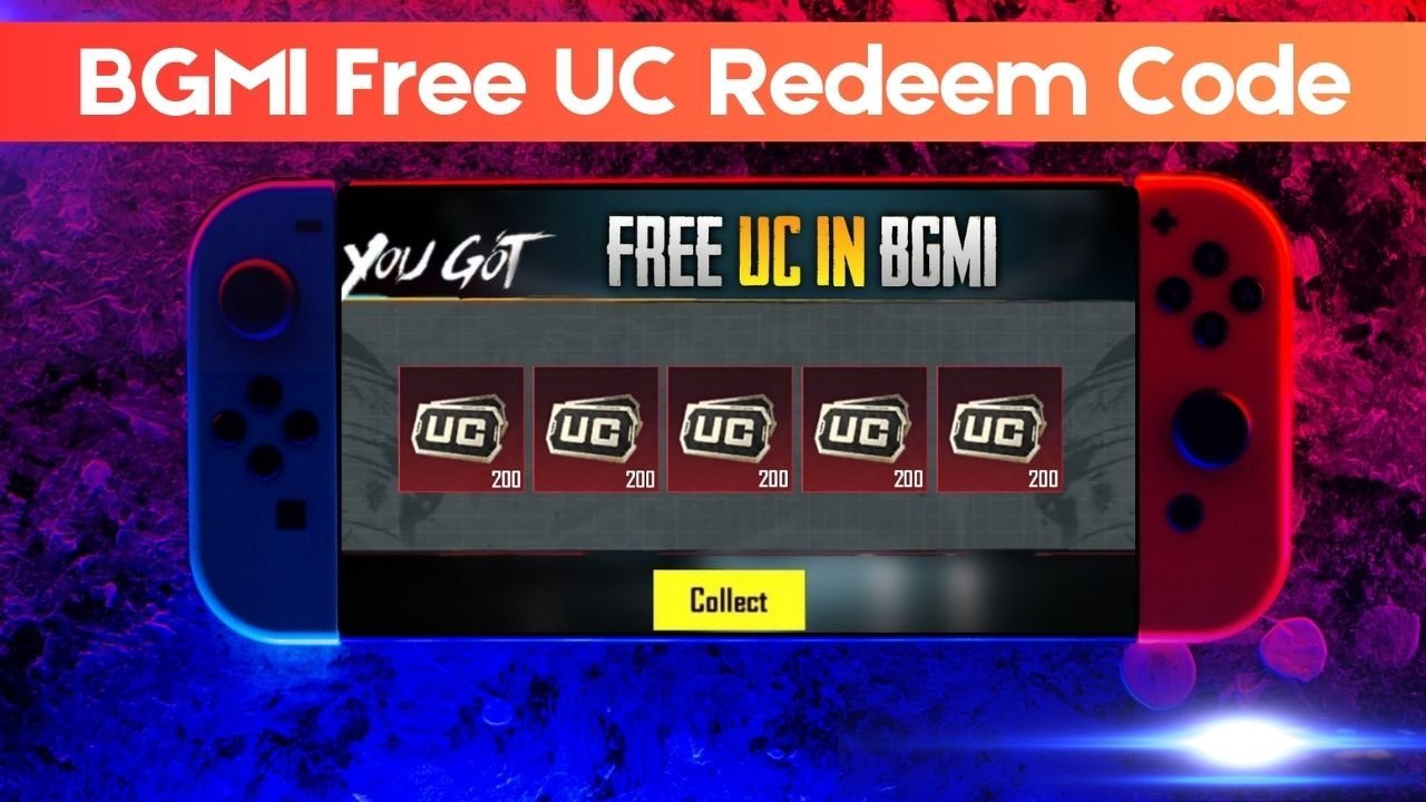 BGMI Free UC Redeem Code Today