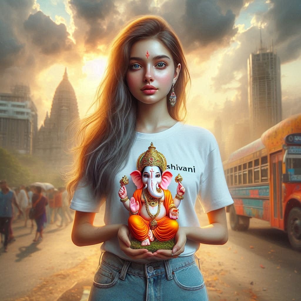Ganesh Chaturthi AI Image