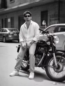 Google Gemini Bullet Bike AI Photo Editing Prompt 2025