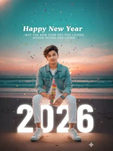 New Year 2026 AI photo editing inspires Google Gemini viral trend